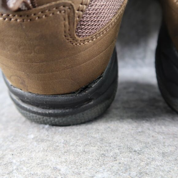 Abeo Shoes Mens 10 Sneakers Athletic Comfort Walking Leather Brown Casual Smart - Picture 7 of 15